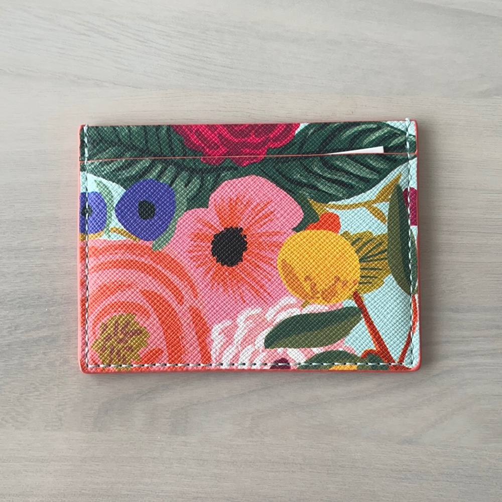 *BRAND NEW* RIFLE PAPER CO. GARDEN PARTY CARD CASE